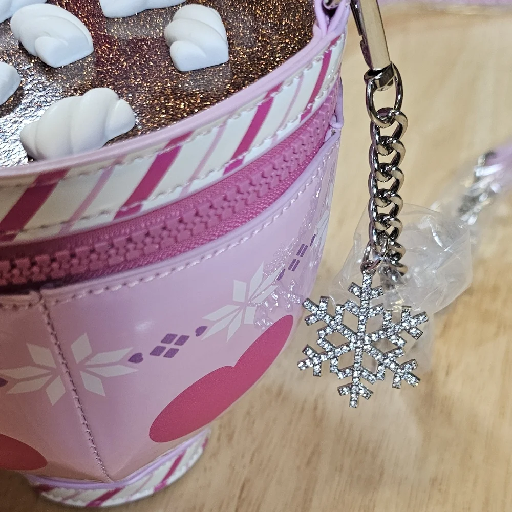 New✨️Heart Teacup Hot Cocoa Purse - Picture 5 of 12